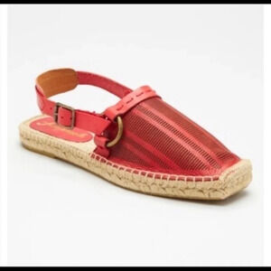 Free People Red Espadrilles